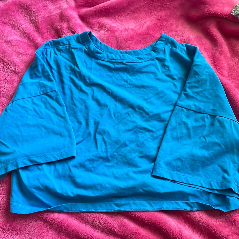 Small blue T-shirt